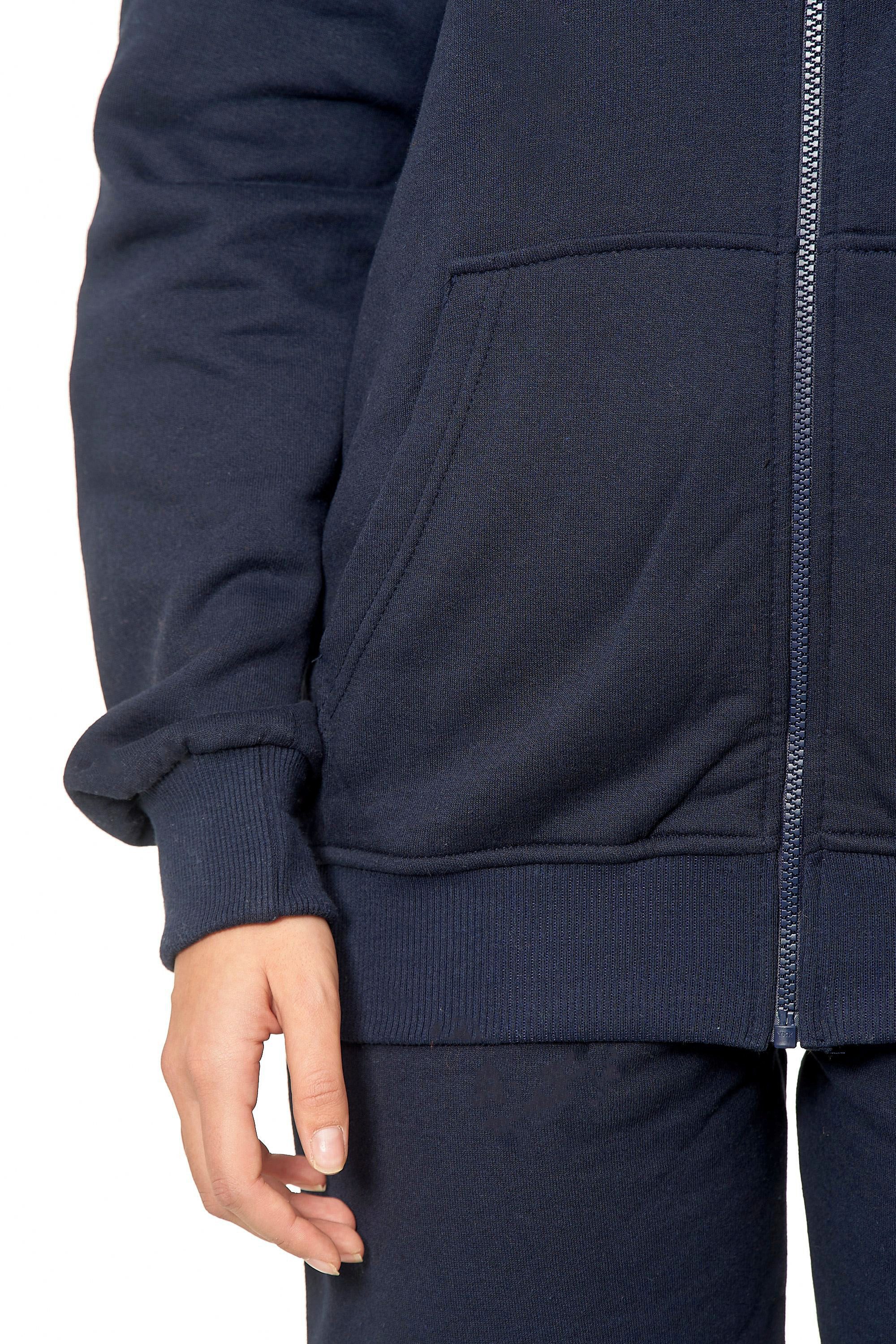 L.gonline Freizeitanzug Damen Jogging-ANZUG X240, Prime (Kapuzenjacke mit Reißverschluss, Hose, 2-tlg), Fitness Freizeit Casual