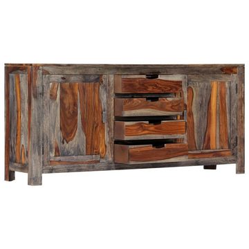 vidaXL Sideboard Sideboard Grau 160 x 40 x 75 cm Massivholz (1 St)