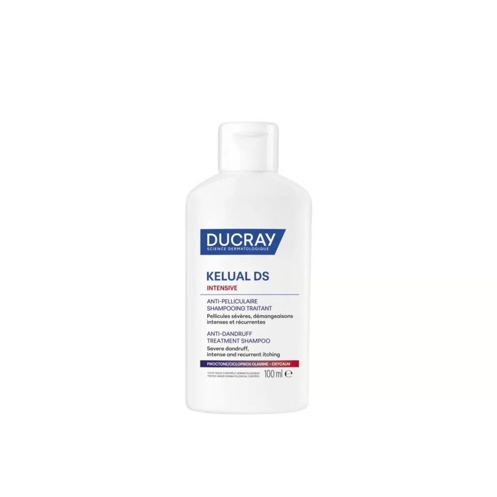 Ducray Haarpflege-Set KELUAL DS INTENSIVE Shampoo zur Behandlung von Schuppen 100 ml