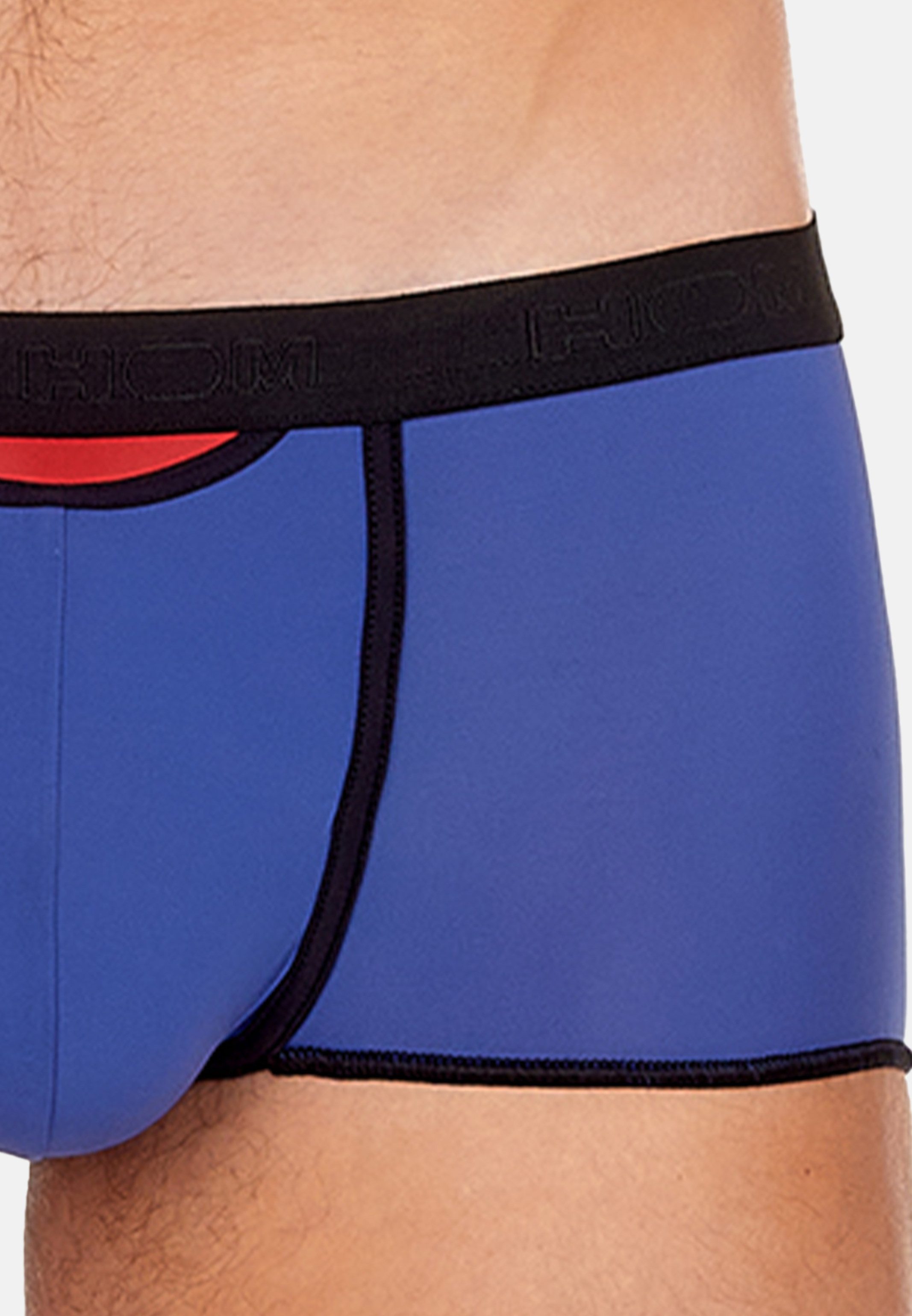 Hom Retro Boxer Plume up HO1 (1-St) Hipster Short / Pant - mit Eingriff - Leicht - Horizontaler Eingriff
