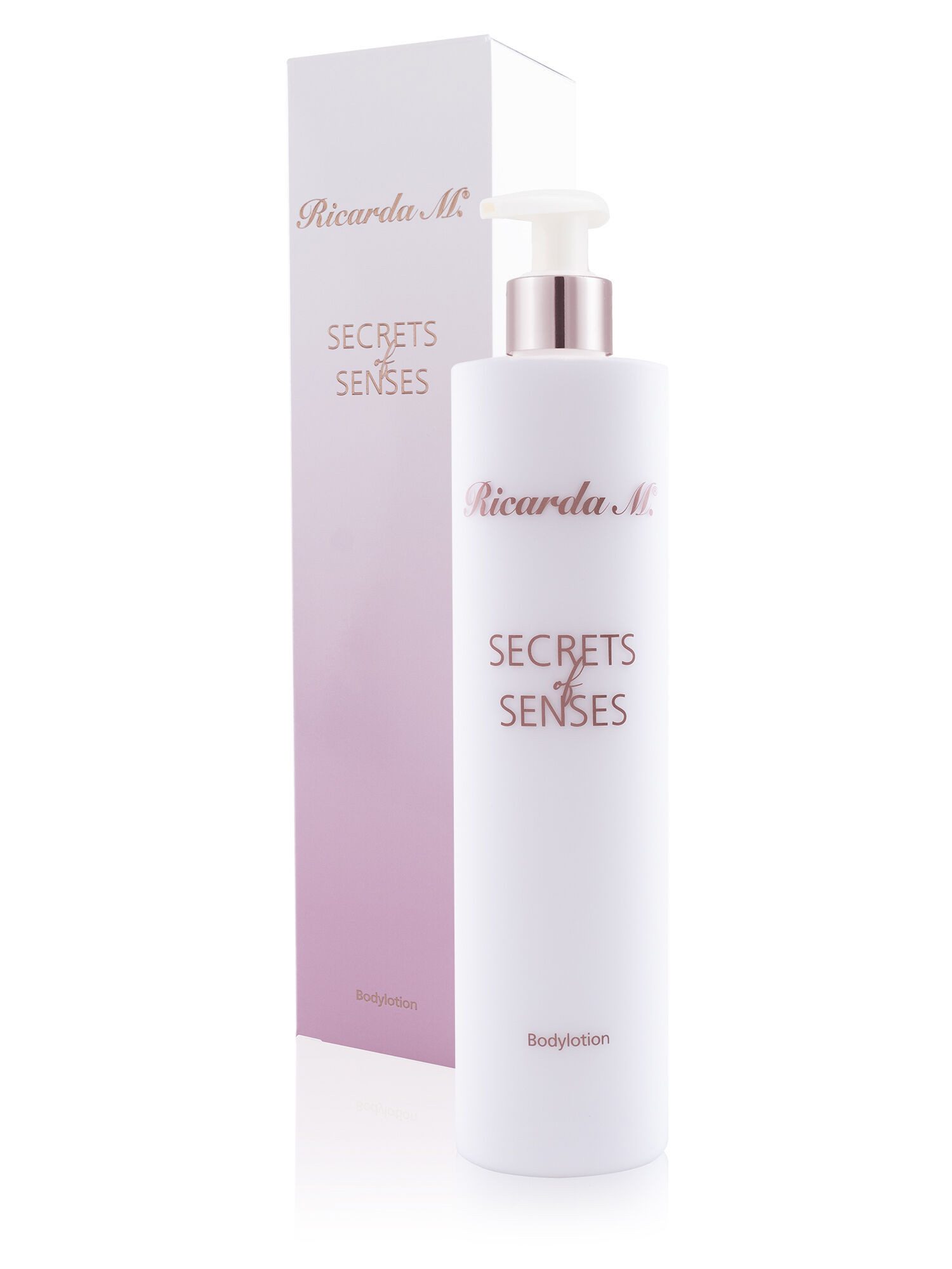 Ricarda M. Bodylotion "Secrets of Senses" 400ml, nährende Textur für seidige Haut, mit bezauberndem Duft