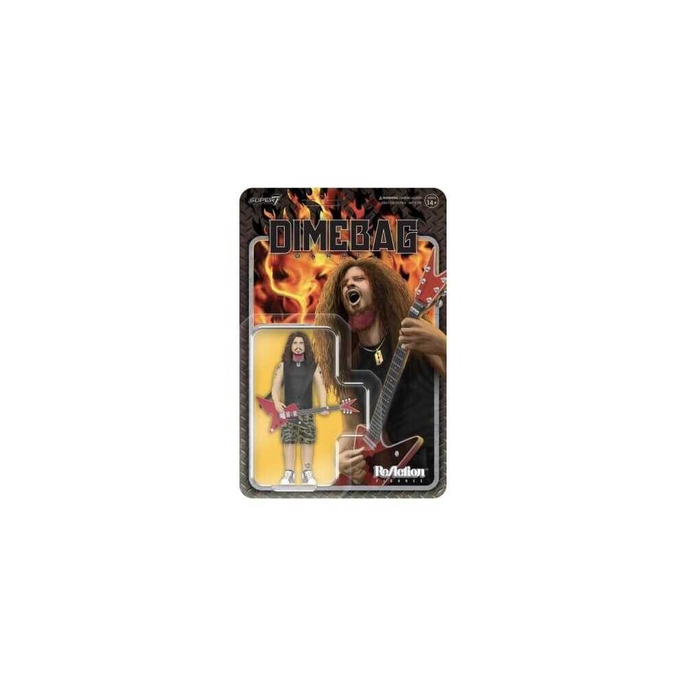 Super7 Actionfigur Dimebag Darrell ReAction Actionfigur Wave 01 Dimebag Darrell Culprit