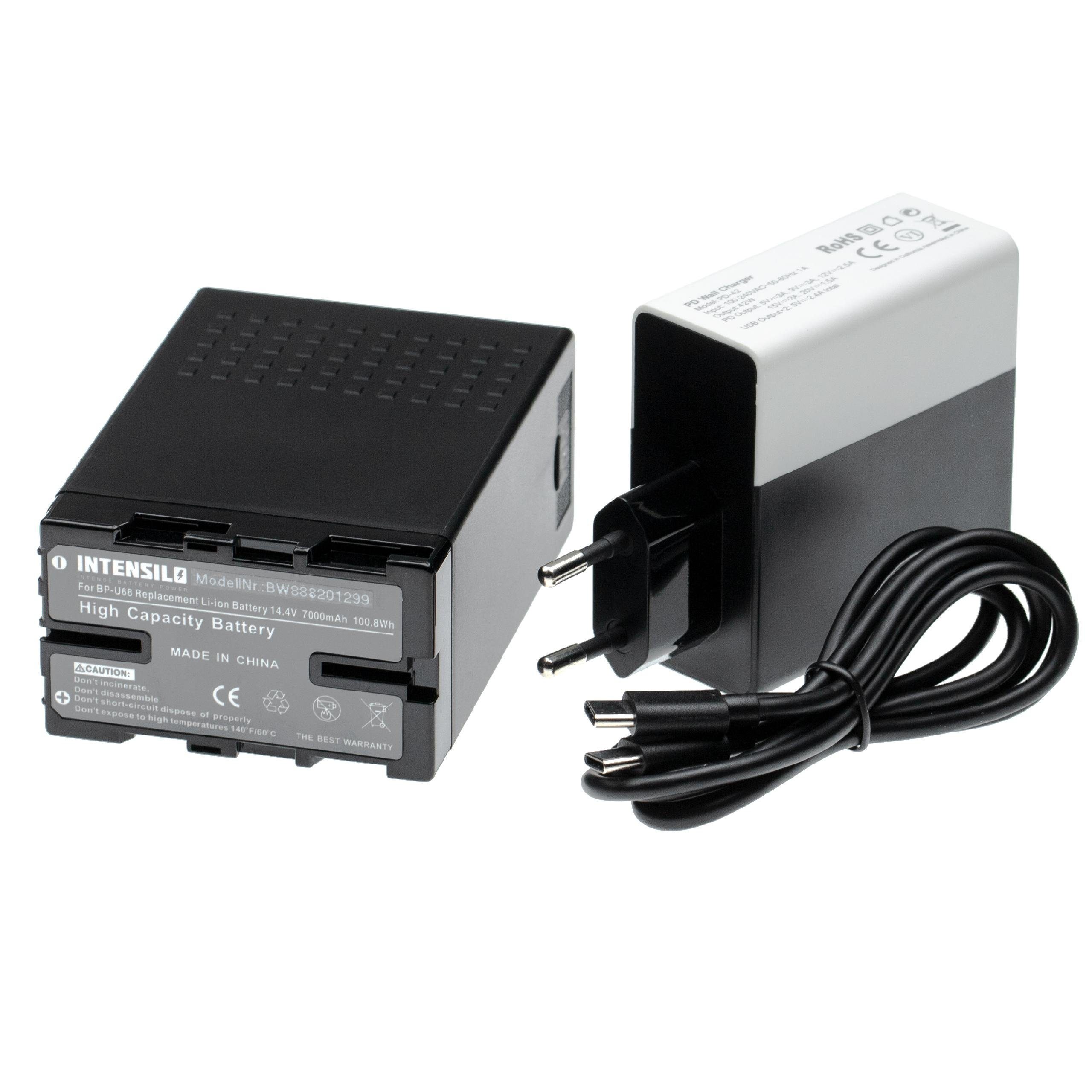 vhbw KameraLadegerät (passend für Sony PMWEX160, PMWEX260, PMWEX280