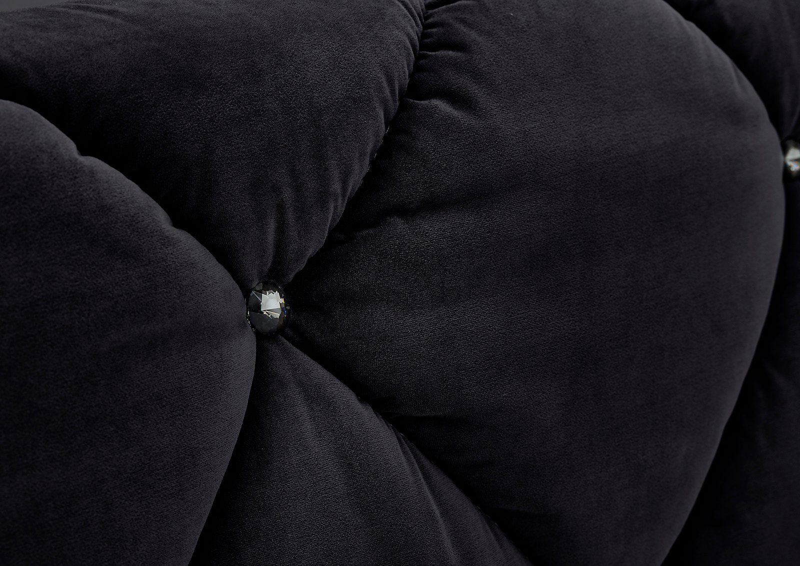 Jockenhöfer Gruppe Boxspringbett BELLA inkl. 7-Zonen-TTFK-Matratze H3, Kaltschaum-Topper, Kopfteil mit Rauchglas-Steinen, 140/180 cm x200 cm – Bild 3 von 5