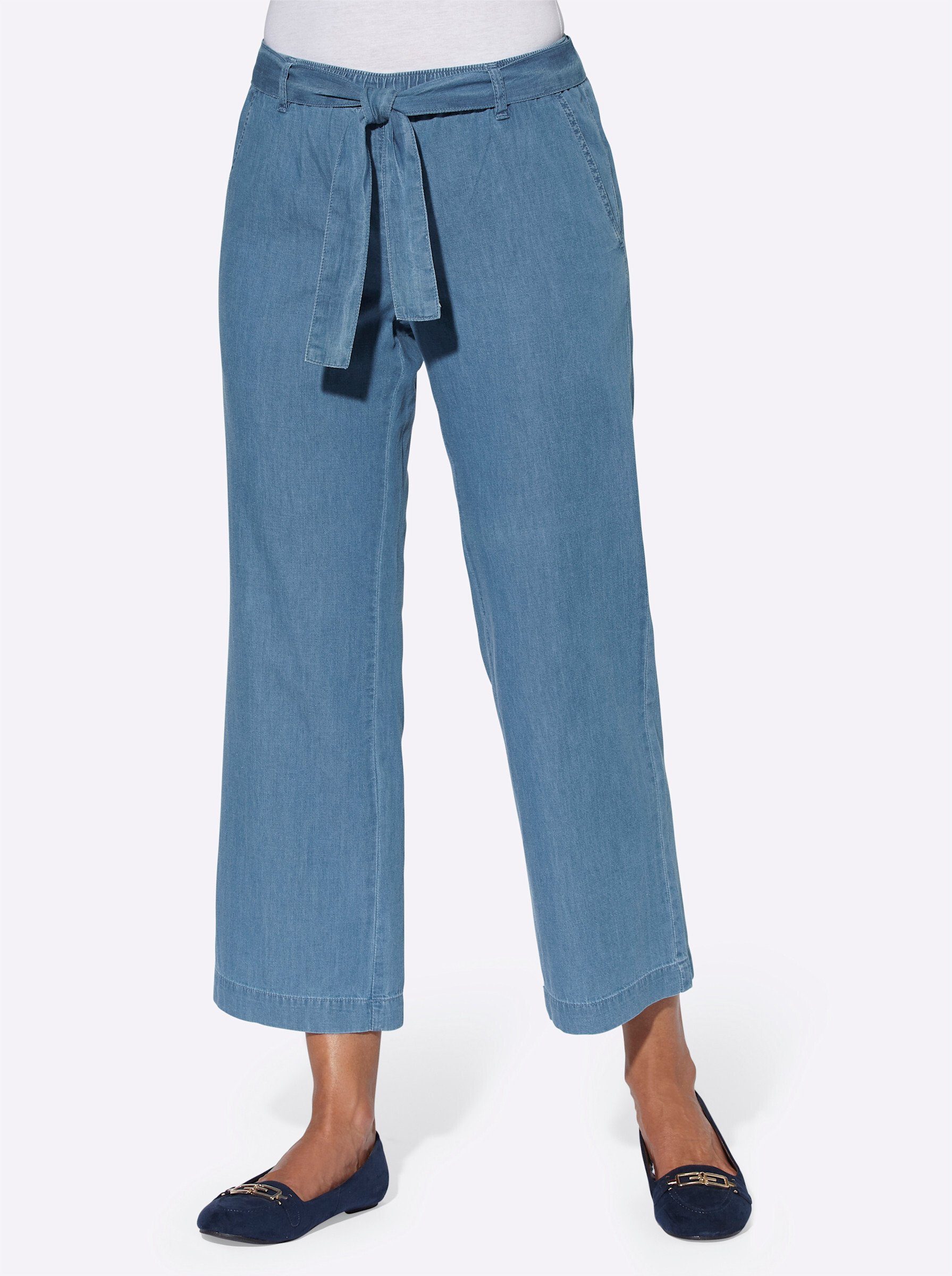 Witt Jeansshorts Jeans-Culotte komfortabel