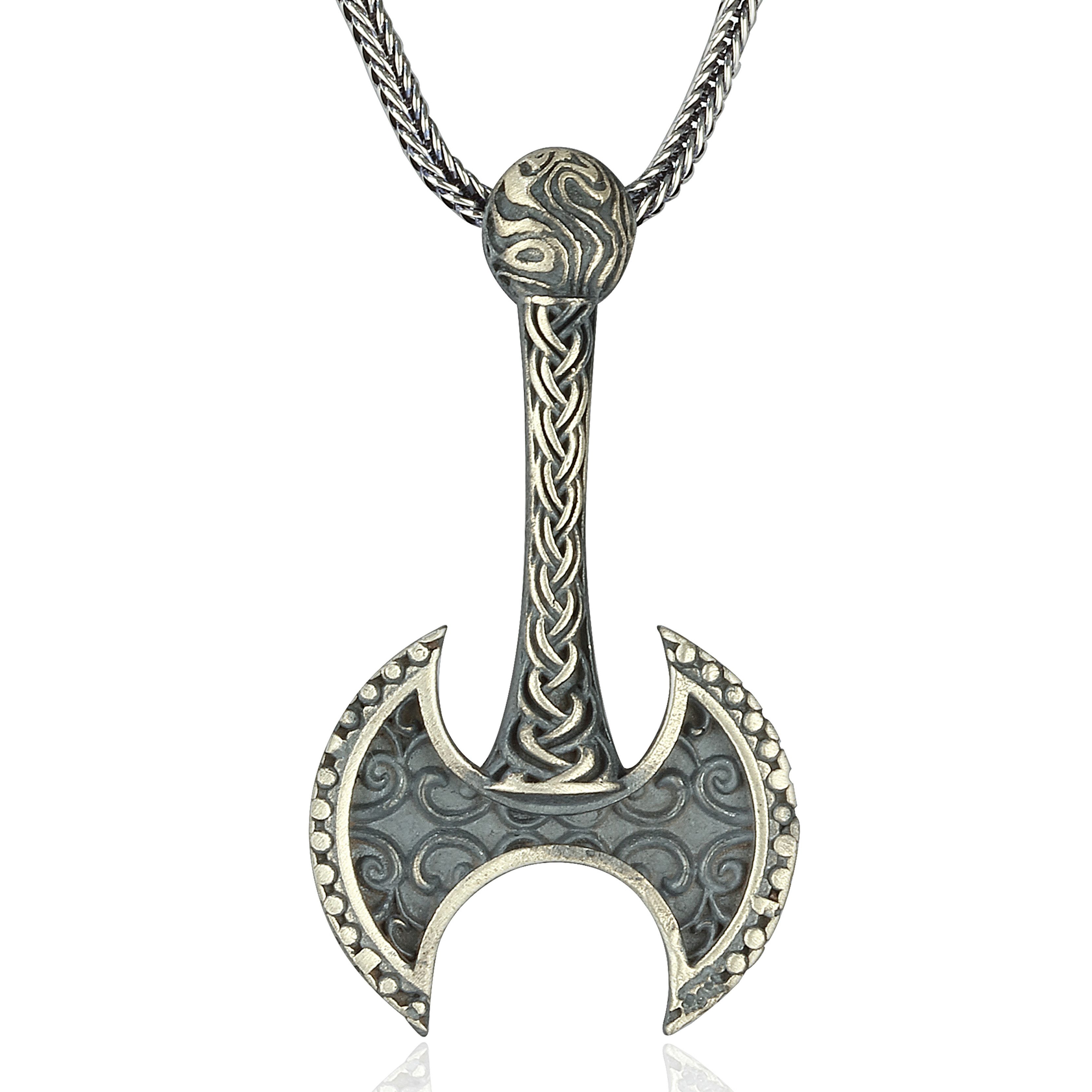 NAHLE Kette mit Anhänger Silber Wikinger günstig online kaufen