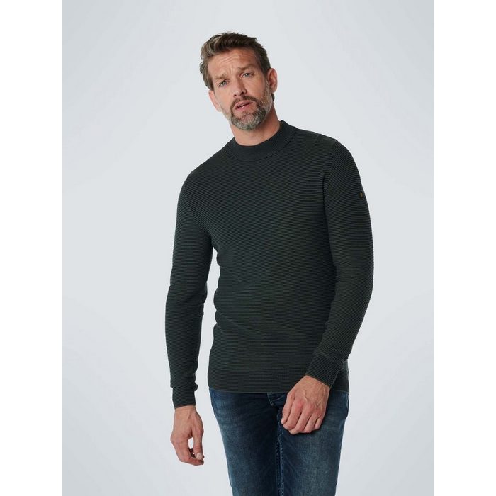NO EXCESS Strickpullover Pullover Crewneck Relief Knit 2 Col