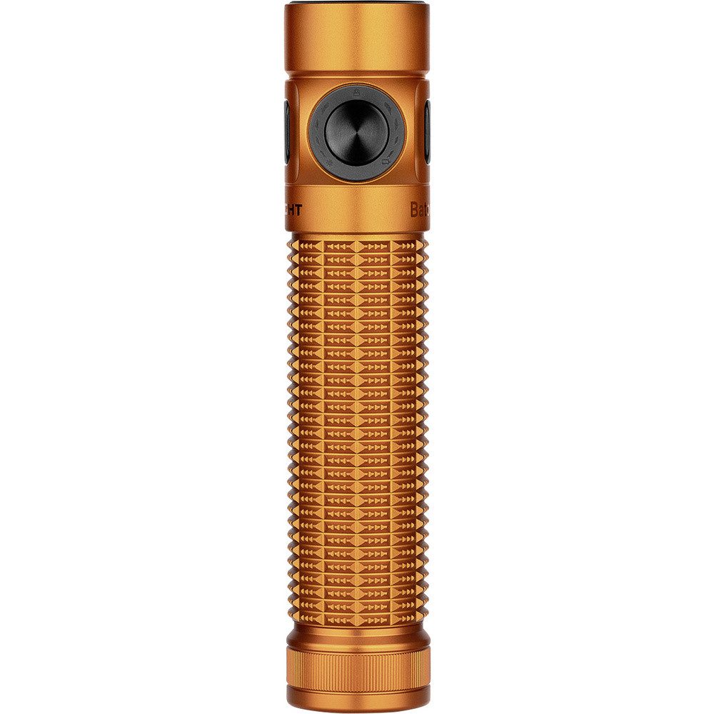 OLIGHT Taschenlampe OLight Baton 4 Pro Baton 4 Pro (Orange) LED Taschenlampe akkubetriebe