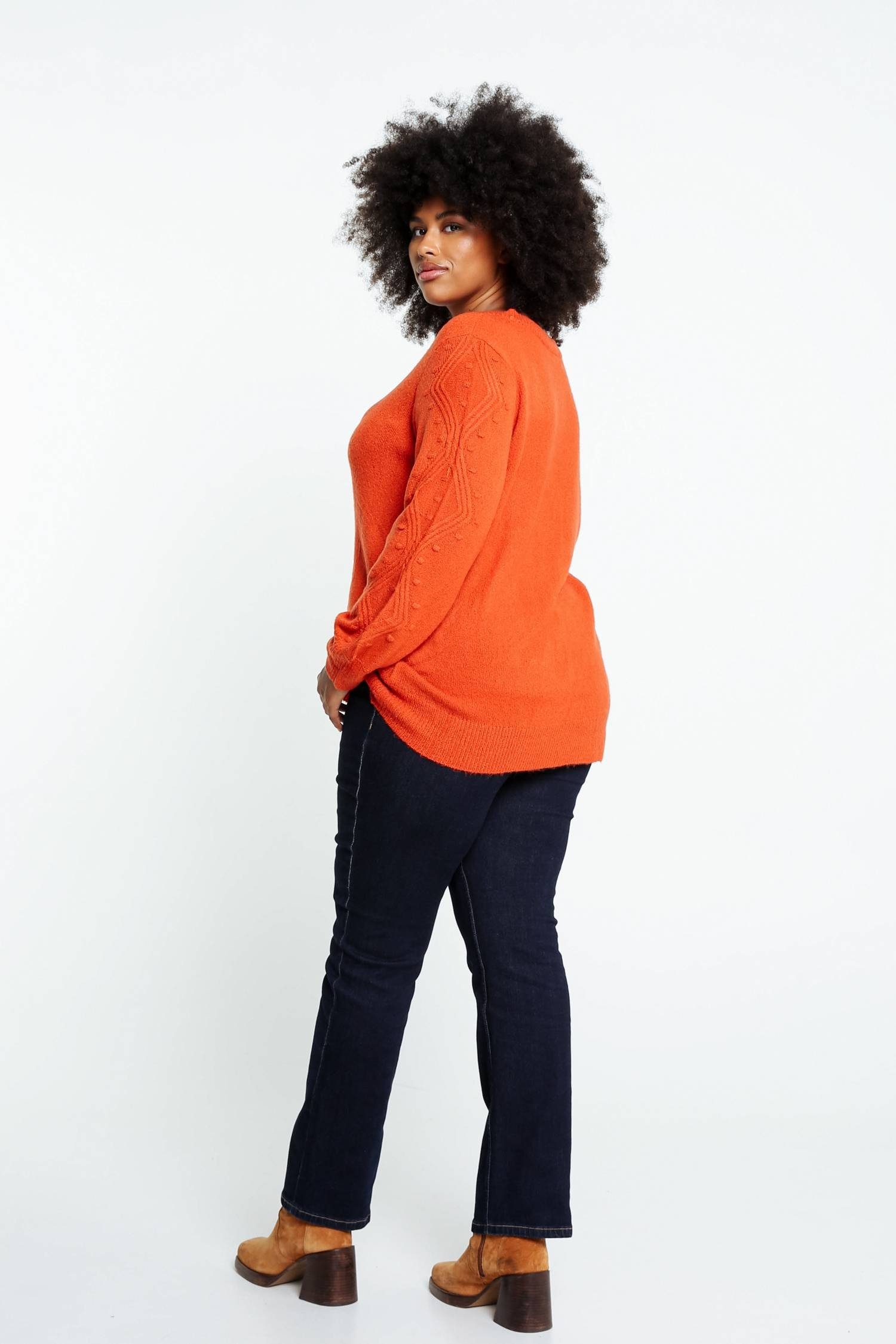 Orange Paprika Longpullover