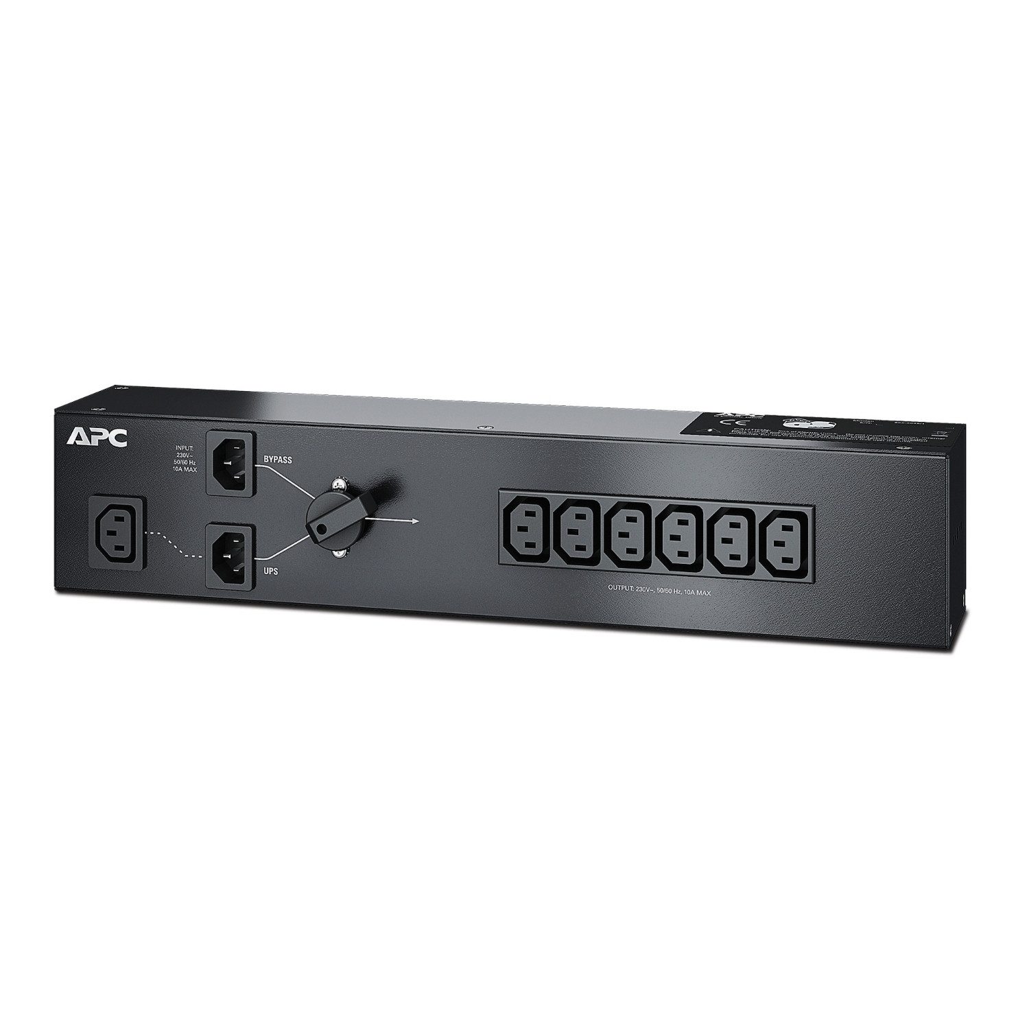 APC Stromverteiler Service Bypass Panel - Stromverteilungseinheit (Rack - einbaufähig)