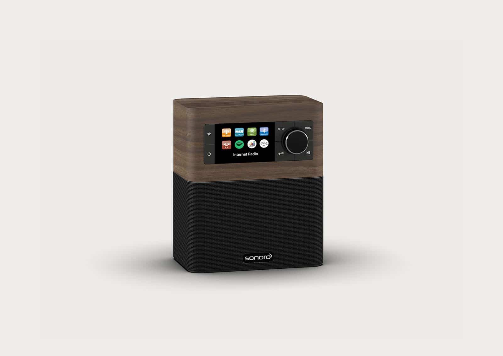 Sonoro Sonoro STREAM Digitalradio (DAB) (Digitalradio (DAB), FM-Tuner mit RDS, Internetradio)