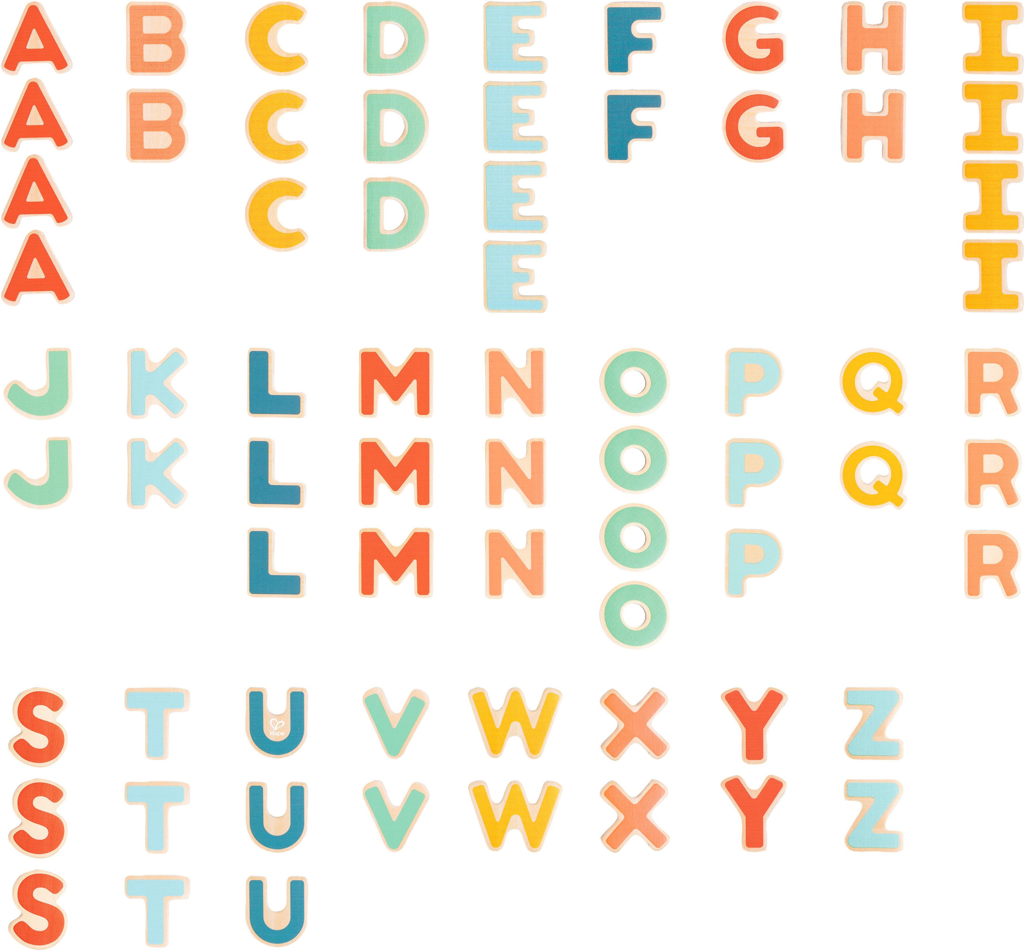 Hape Begrenzungsmagnetband Magnetische Buchstaben