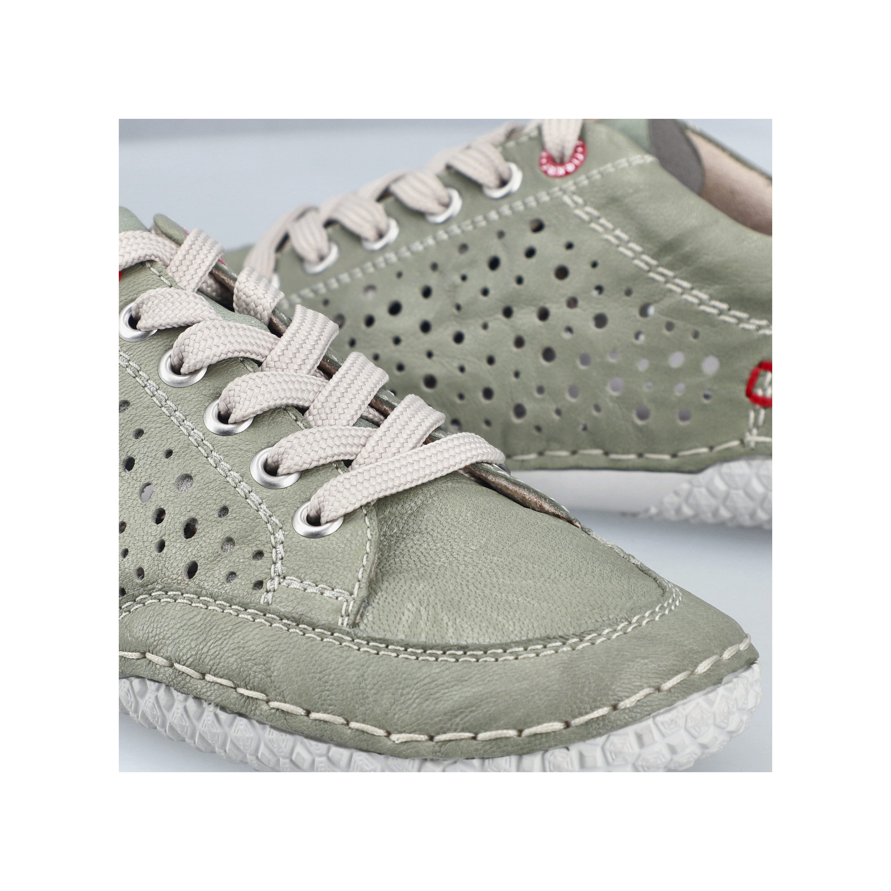 Rieker Sneaker Schnürschuh, Halbschuh, Freizeitschuh mit Perforation günstig online kaufen