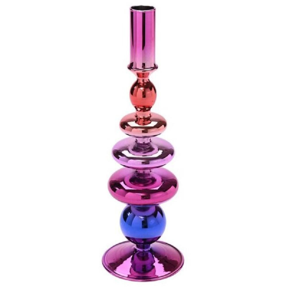 Giftcompany Kerzenhalter Kerzenständer Shanghai Pink Rot Lila (27,7cm) günstig online kaufen