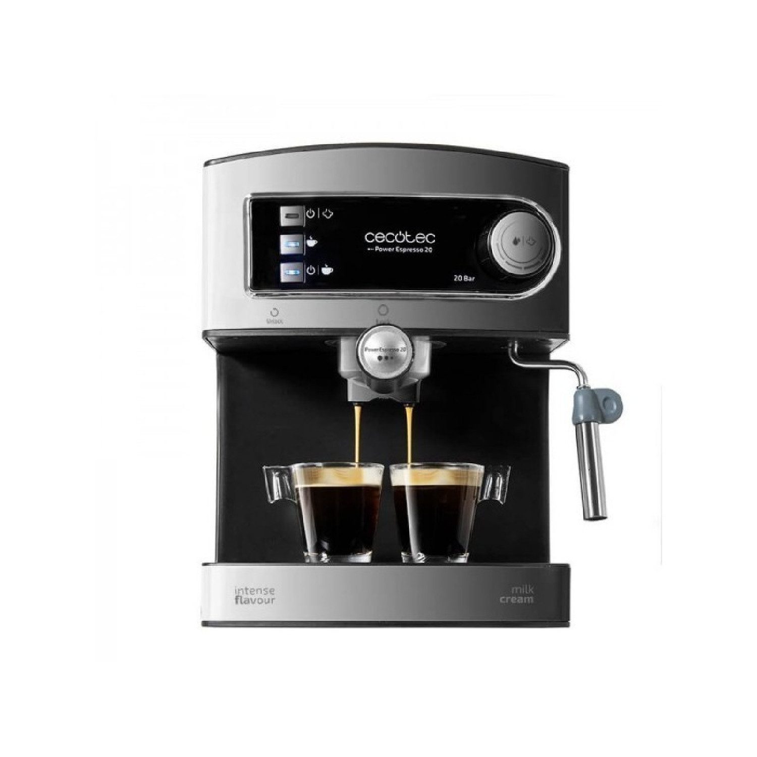 Cecotec Espressomaschine, 1.6l Kaffeekanne, Power Espresso