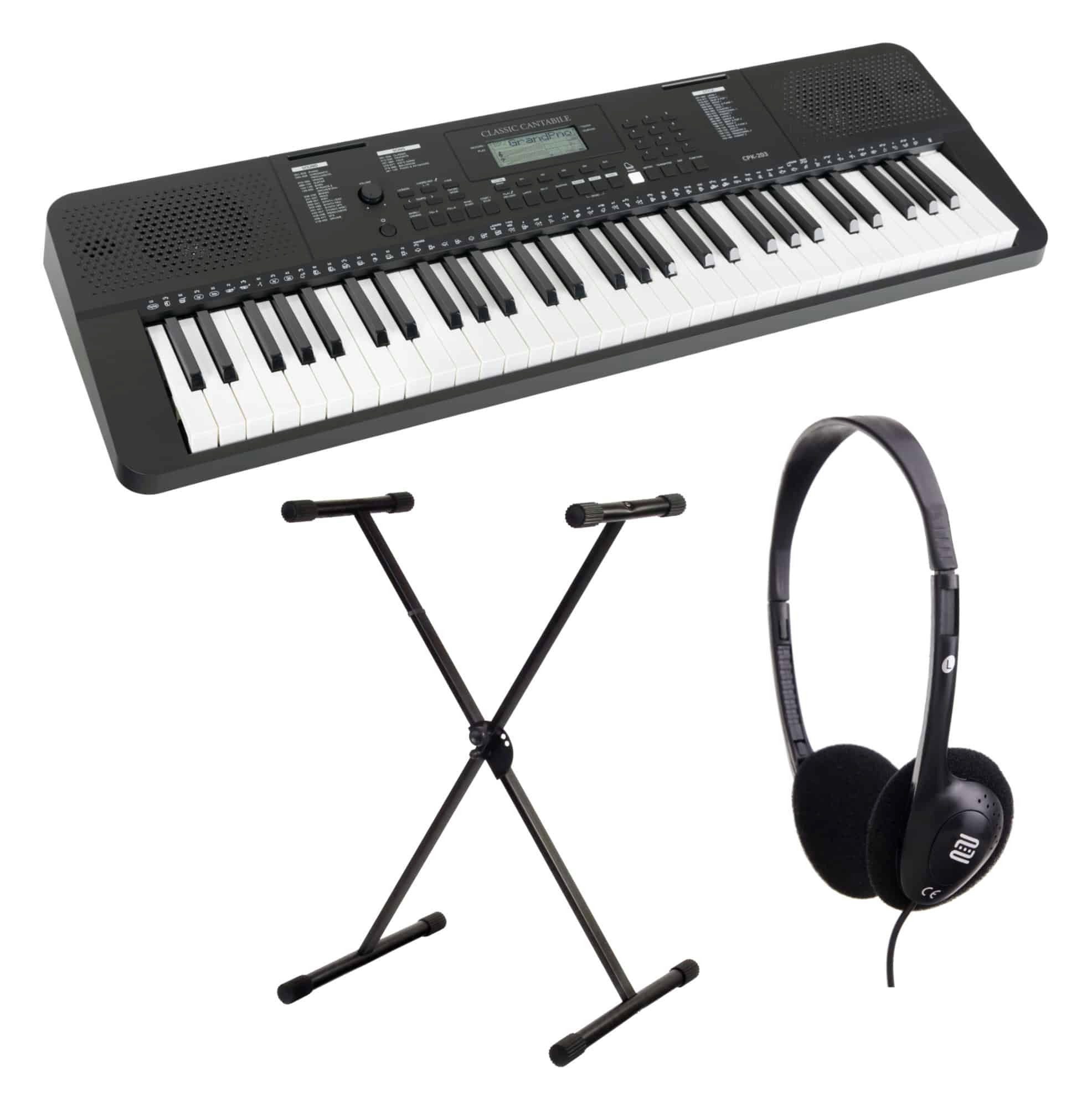 Home-Keyboard CPK-203 - Arranger-Keyboard mit 61 anschlagdynamischen Tasten