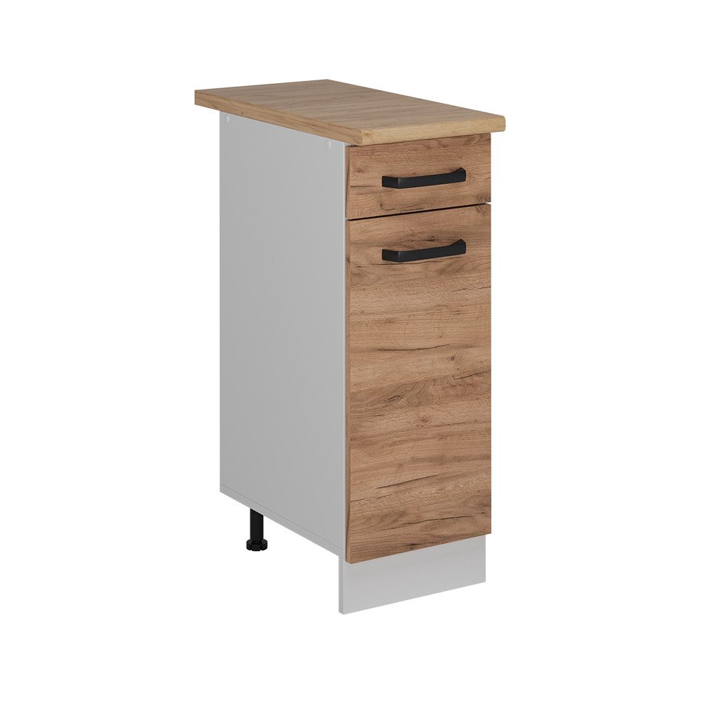 Vicco Unterschrank R-Line, Goldkraft Eiche/Weiß, 30 günstig online kaufen