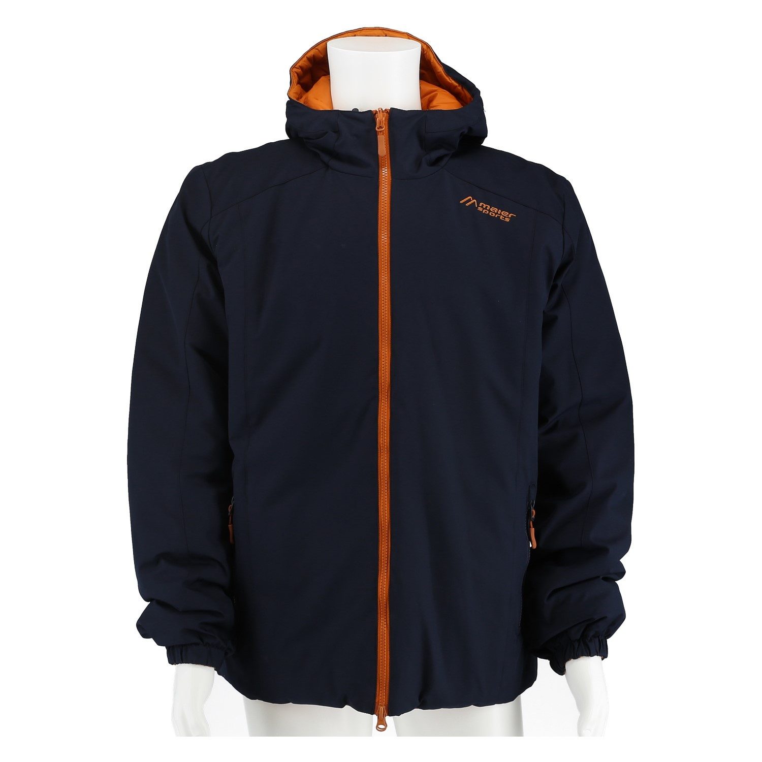 Maier Sports Allwetterjacke Wendejacke Allan navy/orange Herren günstig online kaufen