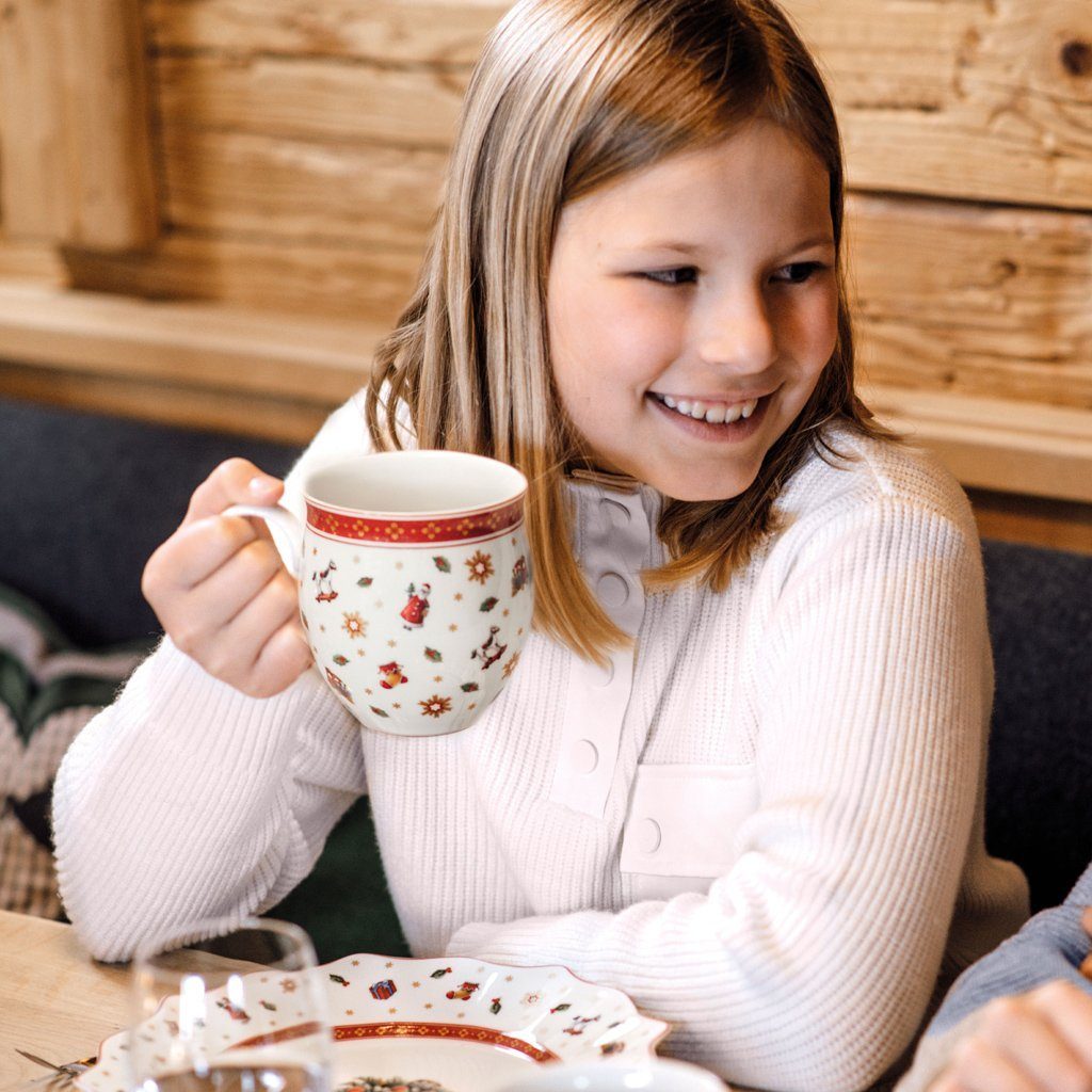 Villeroy & Boch Tasse Toy's Delight Henkelbecher, 1-tlg., Porzellan, Premium Porcelain, 1 Stck, Handw., mikrow.sicher
