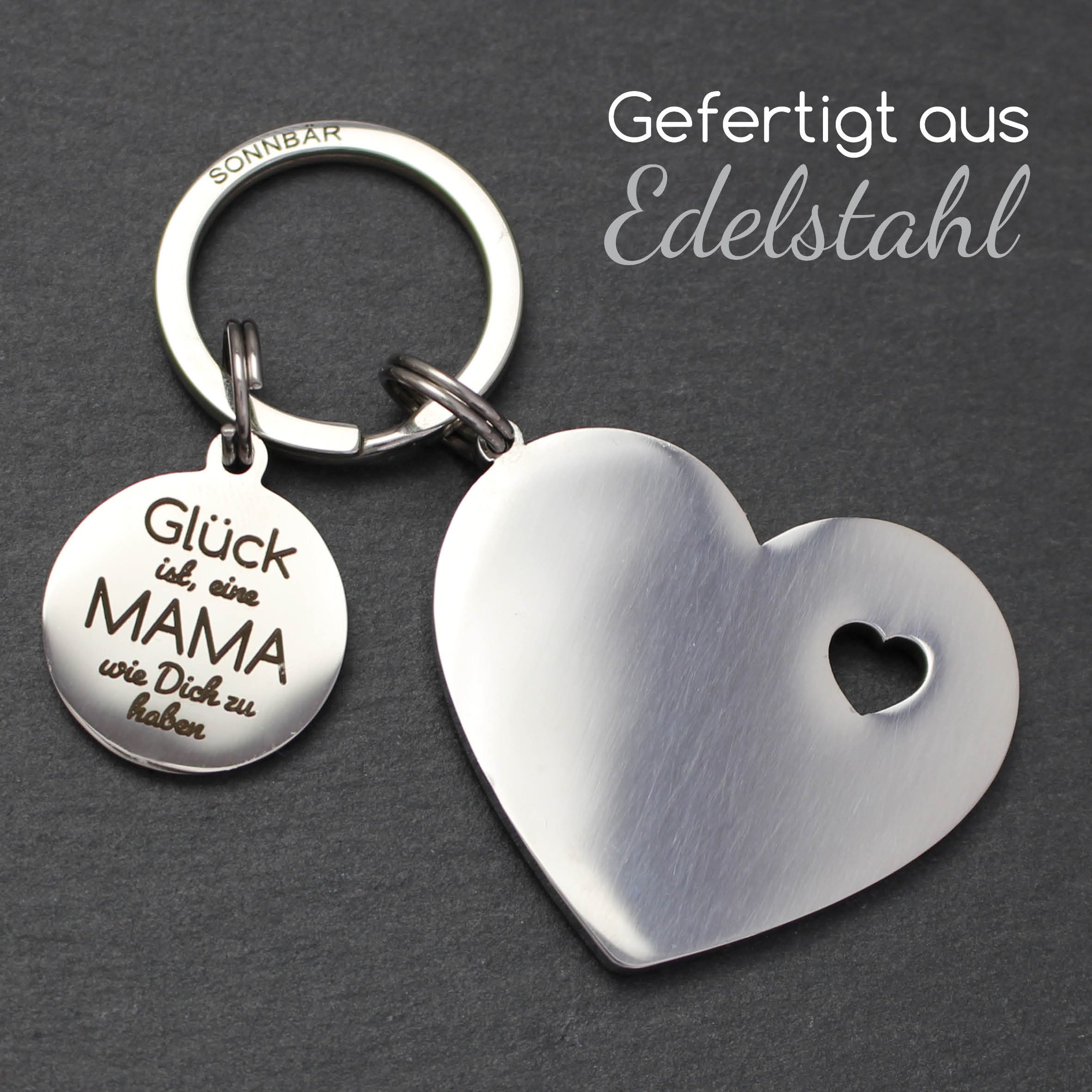 SONNBÄR Schlüsselanhänger Mama Mutter Geschenk Weihnachten Geburtstag Mutte günstig online kaufen
