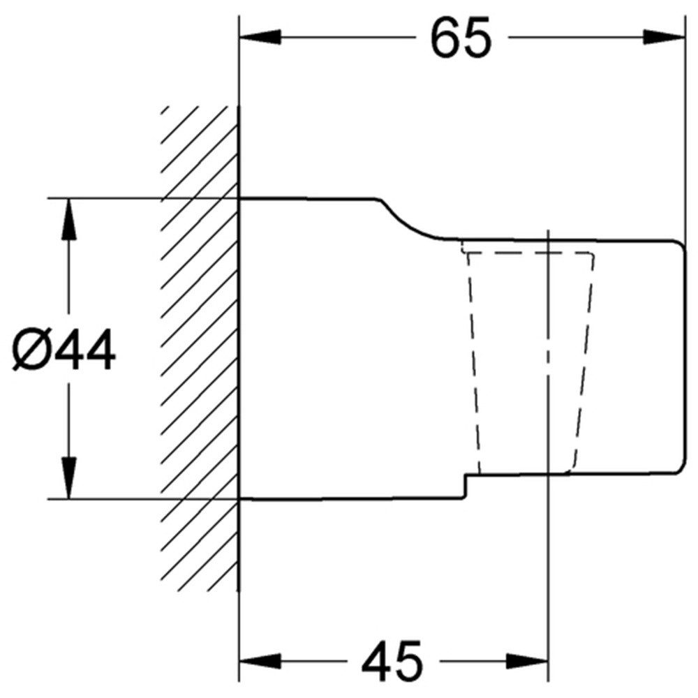 Grohe Brausehalter GROHE Brausehalter RELEXA 28622 chrom