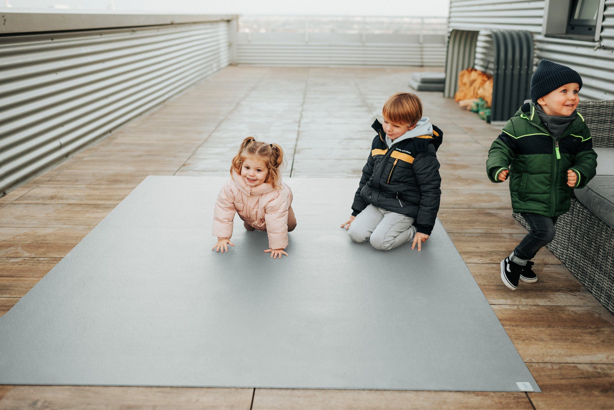 Spielmatte Outdoor Krabbelmatte SanoSoft