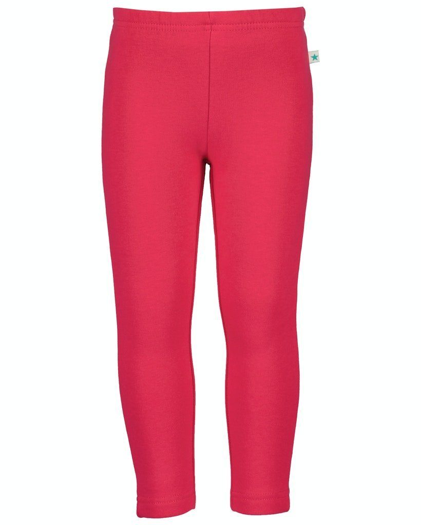 Blue Seven Thermoleggings Blue Seven Mädchen Sweat Leggings angeraut  magenta (1-tlg), bequeme warme Sweatleggings in magenta