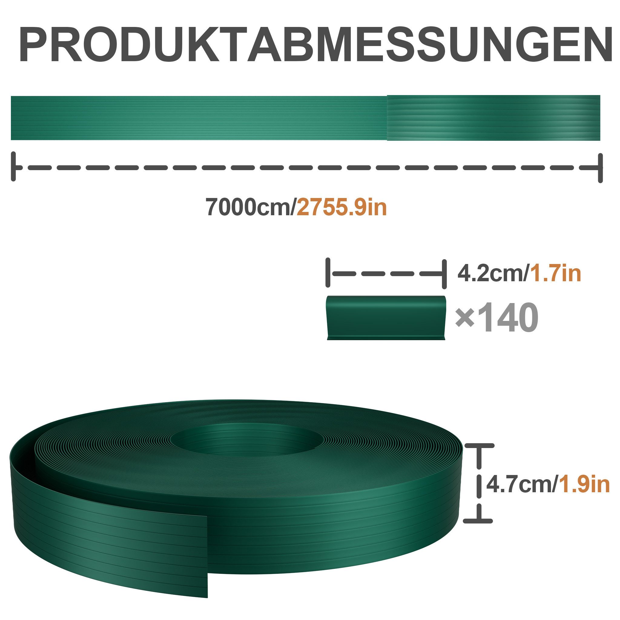 FIVMEN Sichtschutzstreifen PVC Zaunsichtschutz Rolle für Stabmattenzaun Windschutz, Blickdicht & UV-beständig für Garten Balkon Terrasse