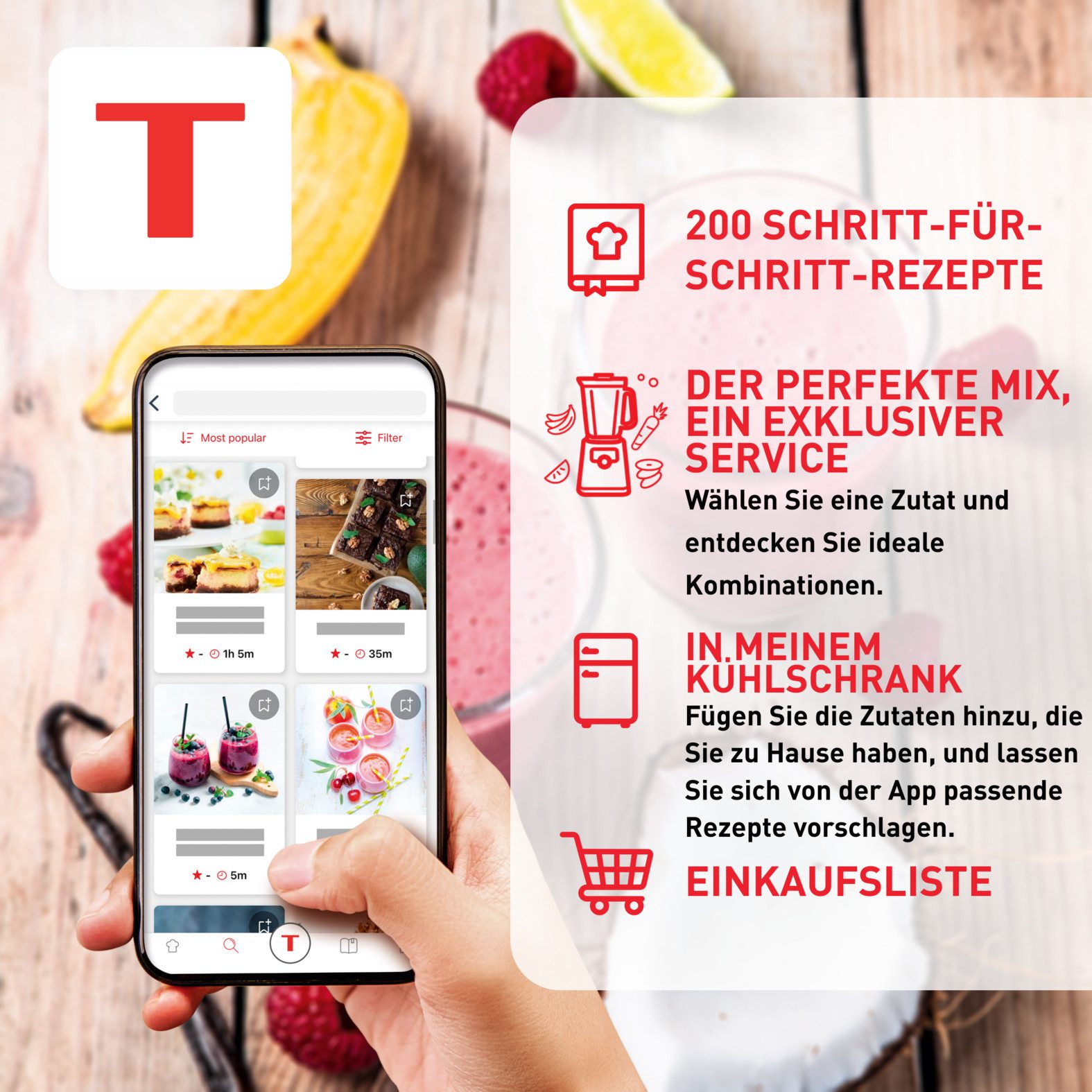 Tefal Standmixer BL88A8 Perfectmix+, 1200 W