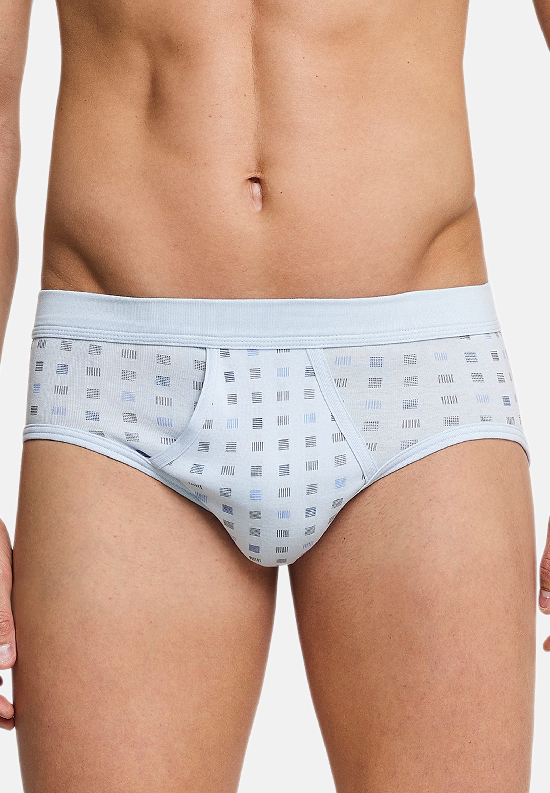 Schiesser Slip 2er Pack Cotton Essentials Feinripp (Spar-Set, 2-St) Sportslip / Unterhose - Baumwolle - mit Eingriff - Strapazierfähig – Bild 2 von 5