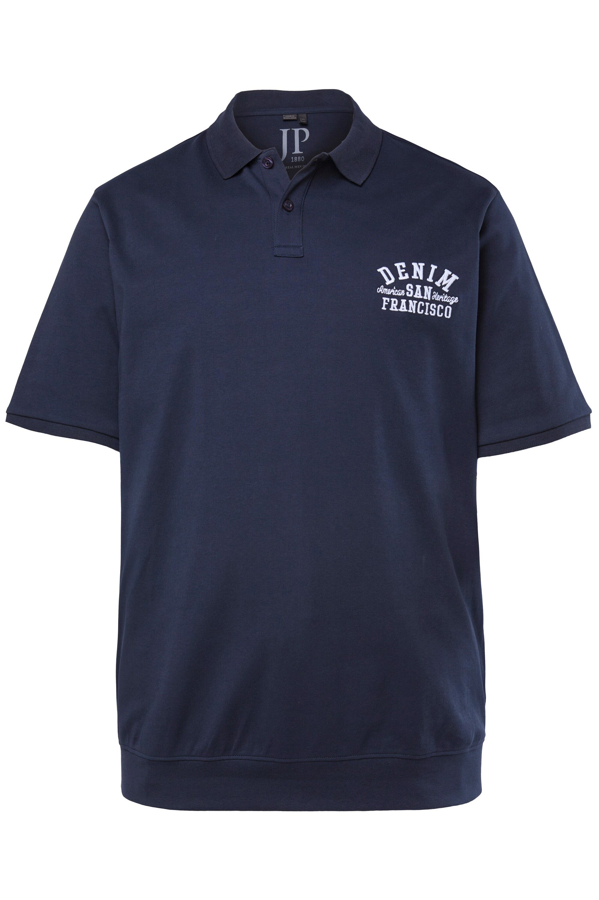JP1880 Poloshirt Poloshirt Bauchfit Halbarm XXL bis 8 XL