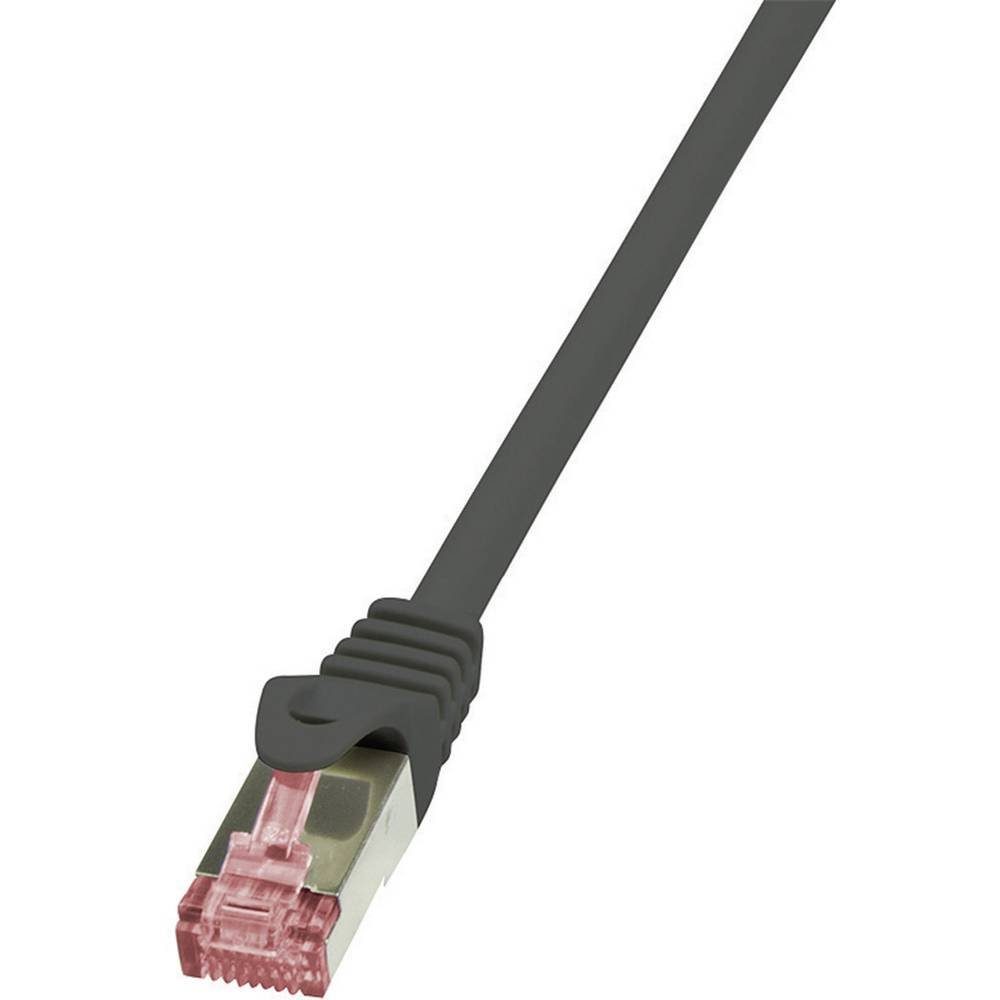 LogiLink Netzwerkkabel CAT 6 S/FTP 2 m LAN-Kabel, (2.00 cm)