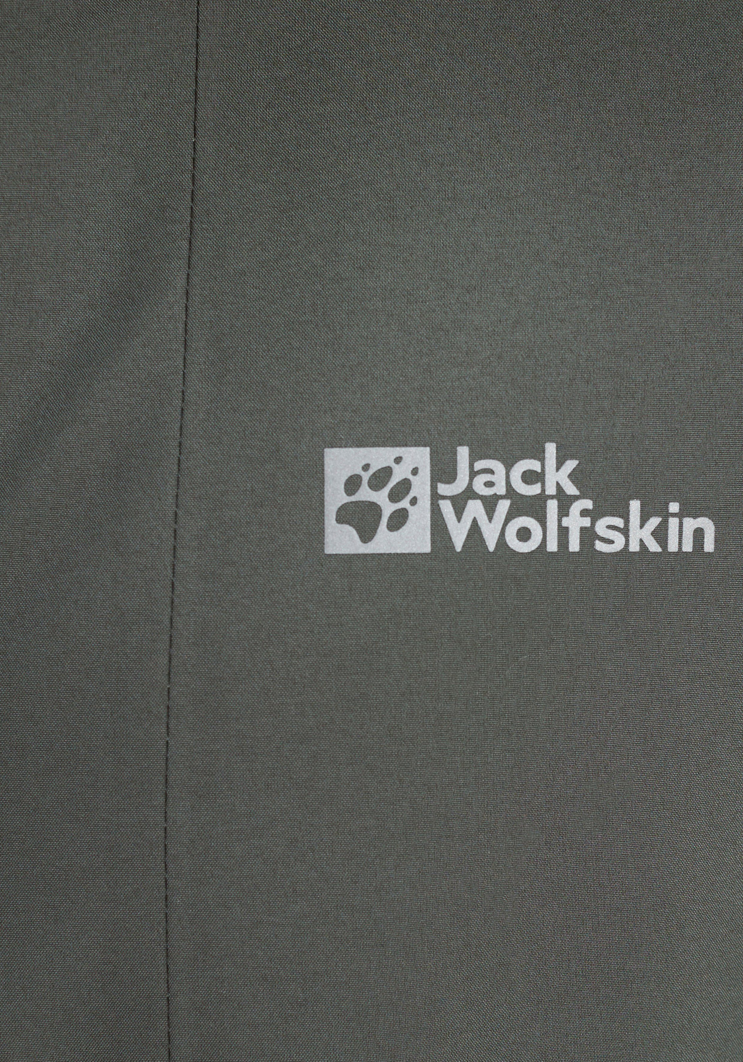 Jack Wolfskin Outdoorjacke BEAR Kinderparka klassischen langer, Design COSY green K isolierender JACKET slate im