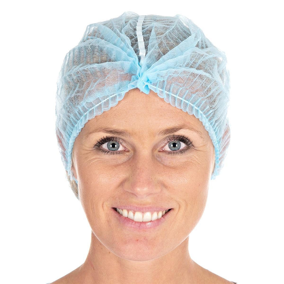 HYGOSTAR Baumwollhandschuhe Hygostar 1216 Klipphauben Detect blau ø 50 cm PP detektierbar Beutel