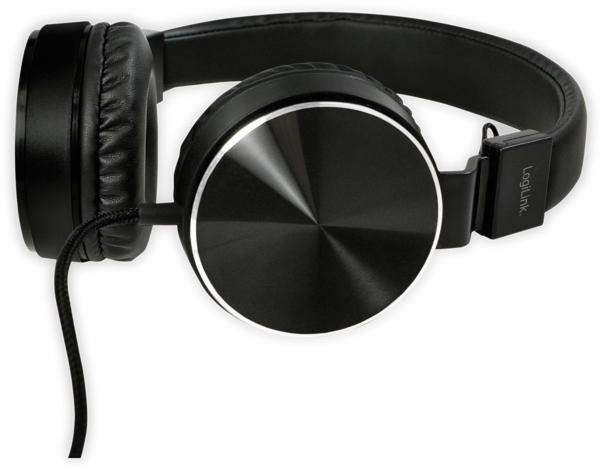 HS0049BK, LOGILINK LogiLink faltbar Kopfhörer Kopfhörer On-Ear