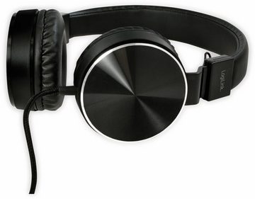 LogiLink LOGILINK On-Ear Kopfhörer HS0049BK, faltbar Kopfhörer