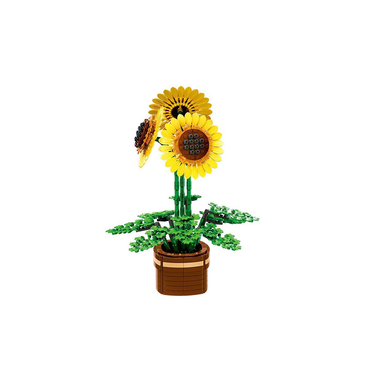 Woma WOMA Sonnenblumen Klemmbausteine Dekoset W11350 Spielbausteine