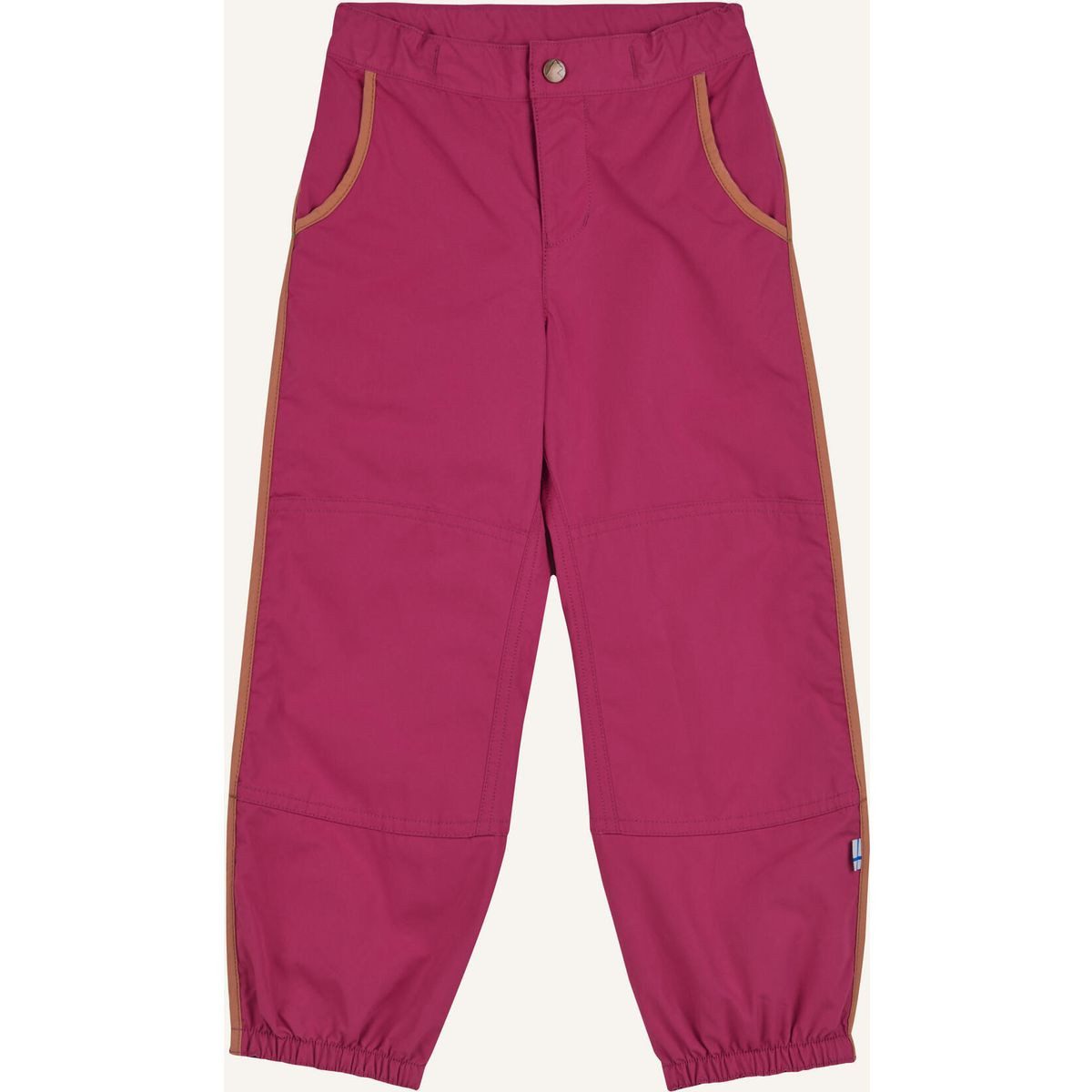 Finkid Outdoorhose Leena Robuste, winddichte Kinderhose aus Wolle, die wasser- und