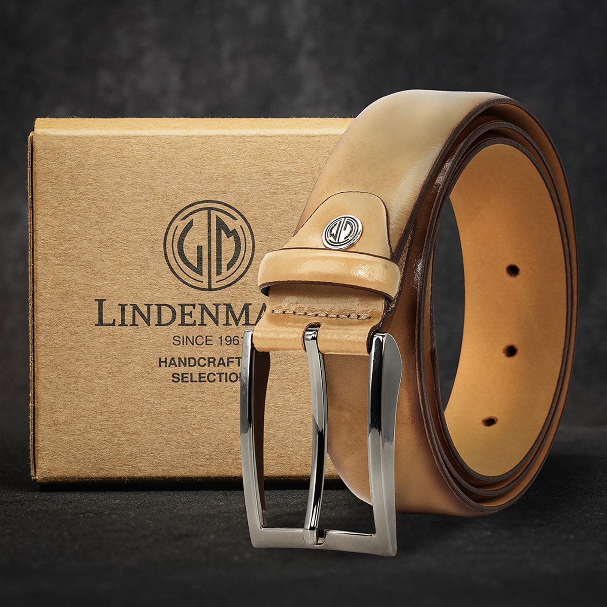 LINDENMANN Ledergürtel günstig online kaufen