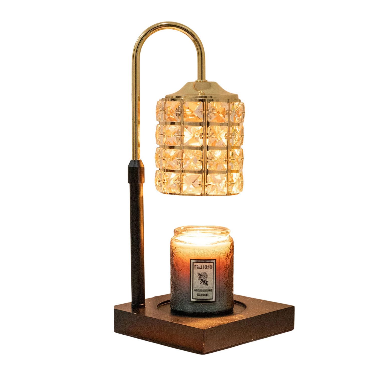 Refttenw Duftlampe Einstellbar Kerzenwärmer,Elektrischer Candle Warmer für Duftkerzen