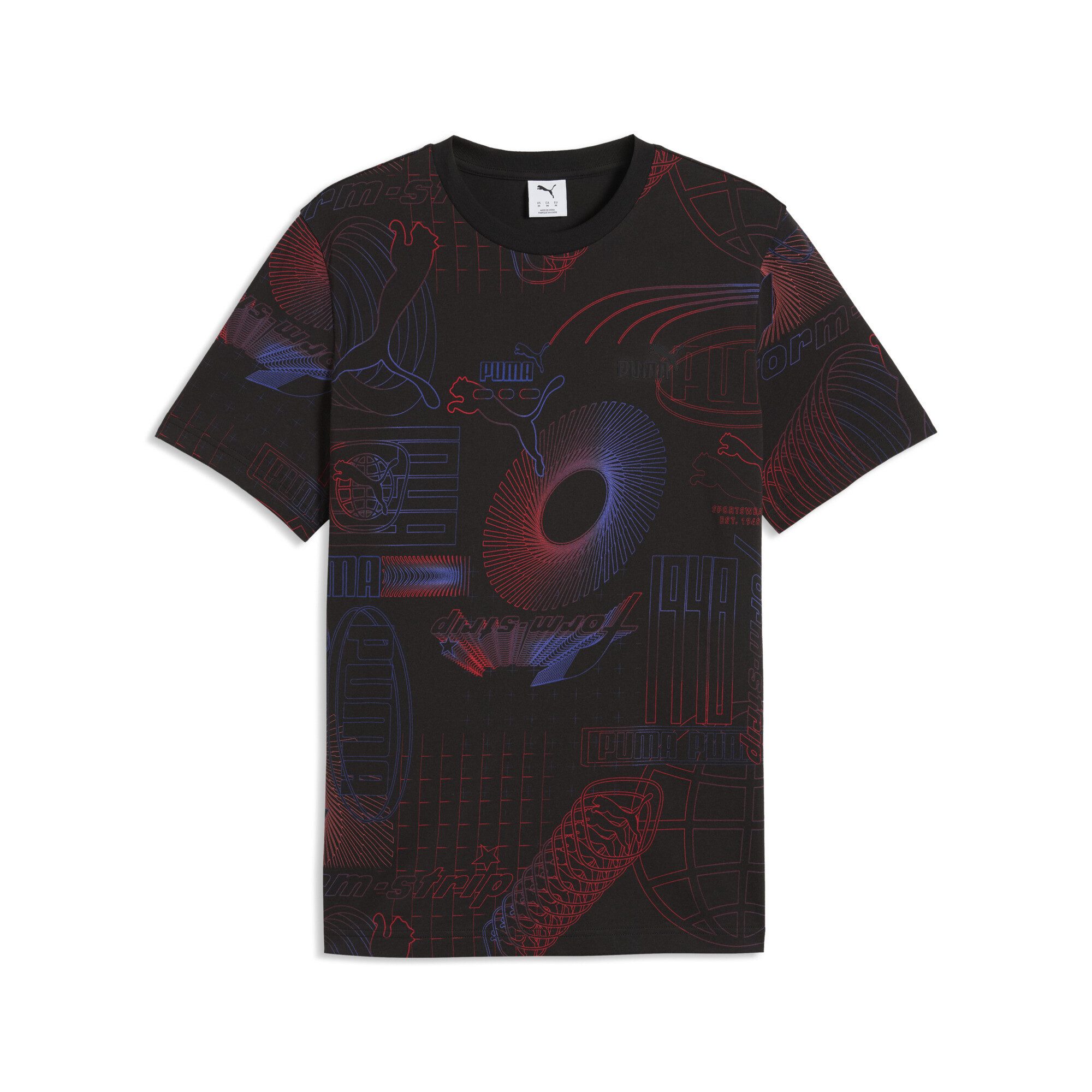 PUMA T-Shirt Essentials Printed Graphic T-Shirt Herren