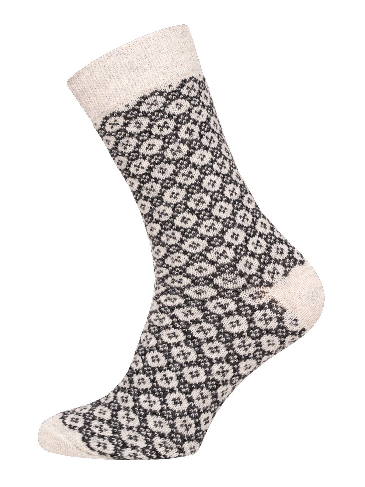 HomeOfSocks Шкарпетки 80% Wollsocken Business Casual Wear Dot Design dünne strapazierfähige Шкарпетки mit 80% Wollanteil