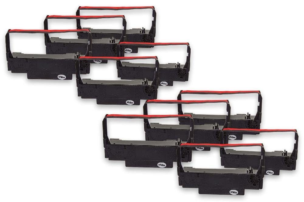 vhbw Beschriftungsband passend für Hyundai HD 7000 Drucker & Kopierer Nadeldrucker