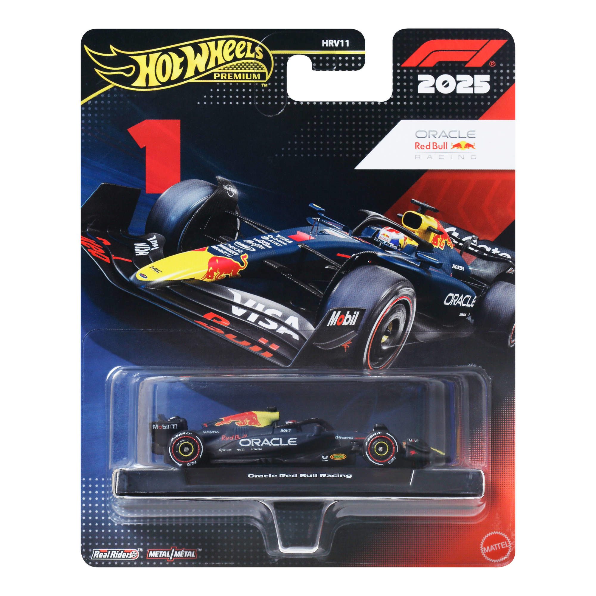 Hot Wheels Spielzeug-Auto Hot Wheels Premium F1 - Team Red Bull Driver 1