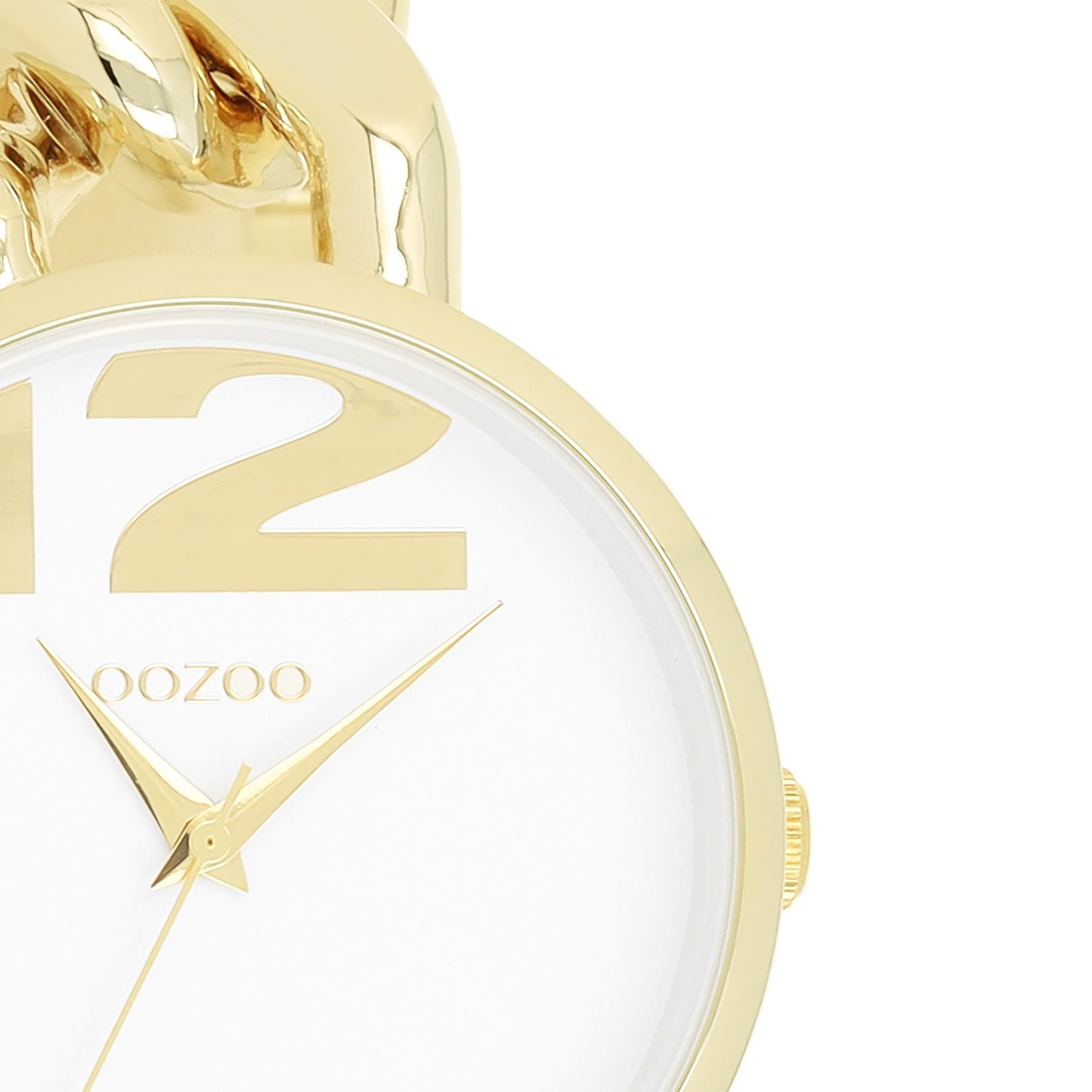 OOZOO Quarzuhr Oozoo Damen Armbanduhr Timepieces Analog, (Analoguhr), Damenuhr rund, groß (ca. 40mm) Metallarmband, Fashion-Style