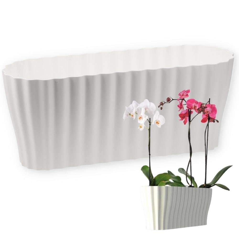 GarPet Blumentopf Orchideentopf Blumen Kasten Übertopf für mehrere Pflanzen günstig online kaufen