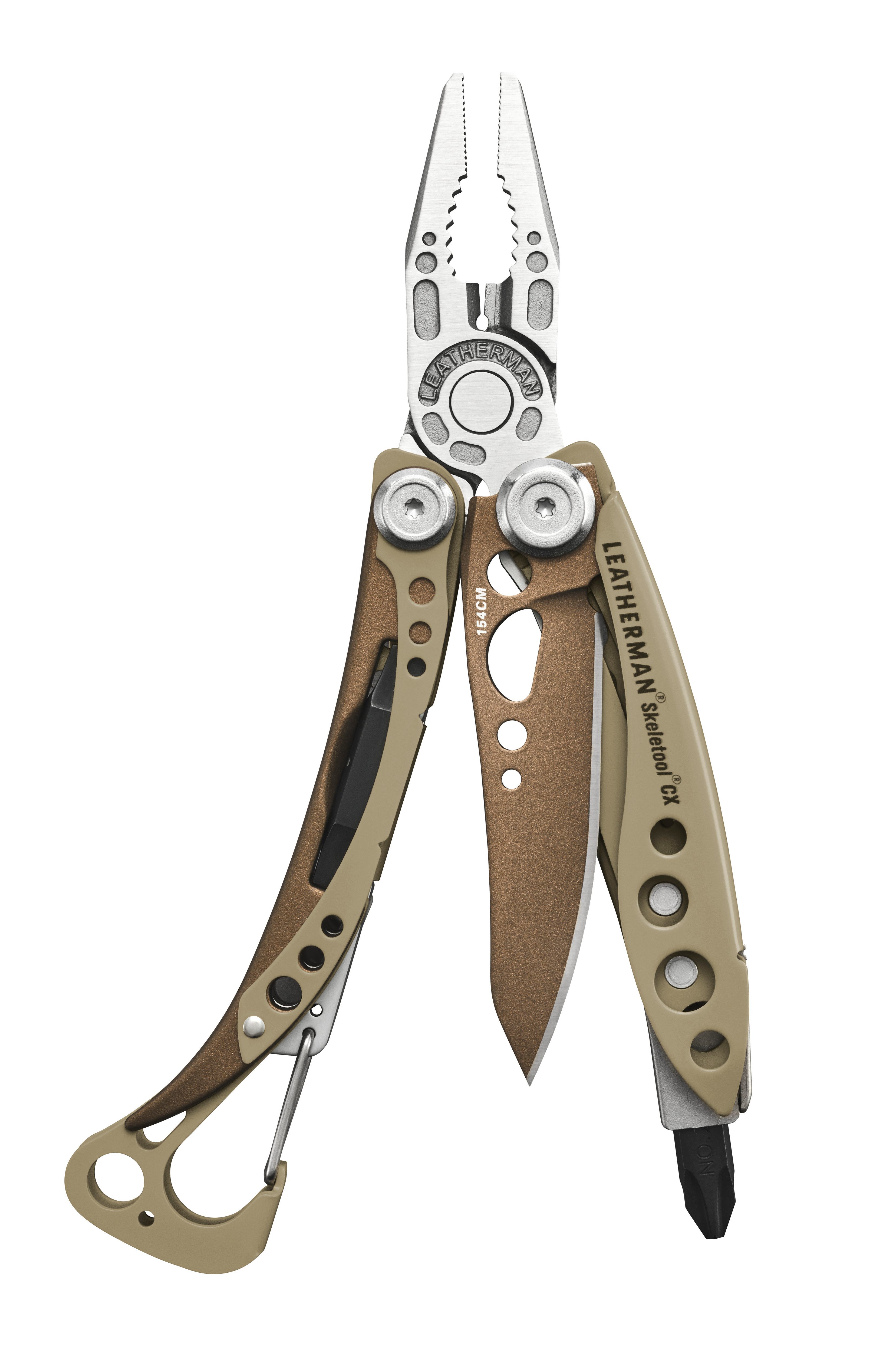 Leatherman Multitool Leatherman Skeletool CX - 7-in-1 Multi-Tool - Edelstahl