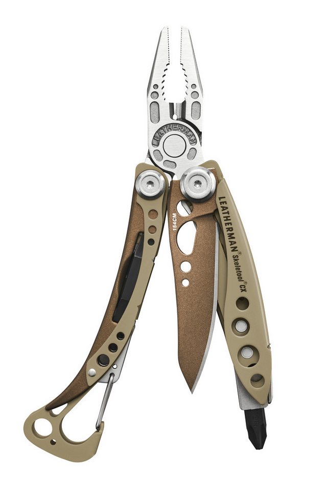 Leatherman Multitool Leatherman Skeletool CX - 7-in-1 Multi-Tool - Edelstahl
