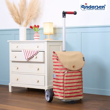 Andersen Einkaufsshopper Unus Shopper mit Tasche Eske in Gelb, Braun, Grün oder Rot