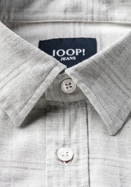 Joop Jeans Langarmhemd JJSH-22Hanson2-W mit Dachschlitz mit Logo-Signé